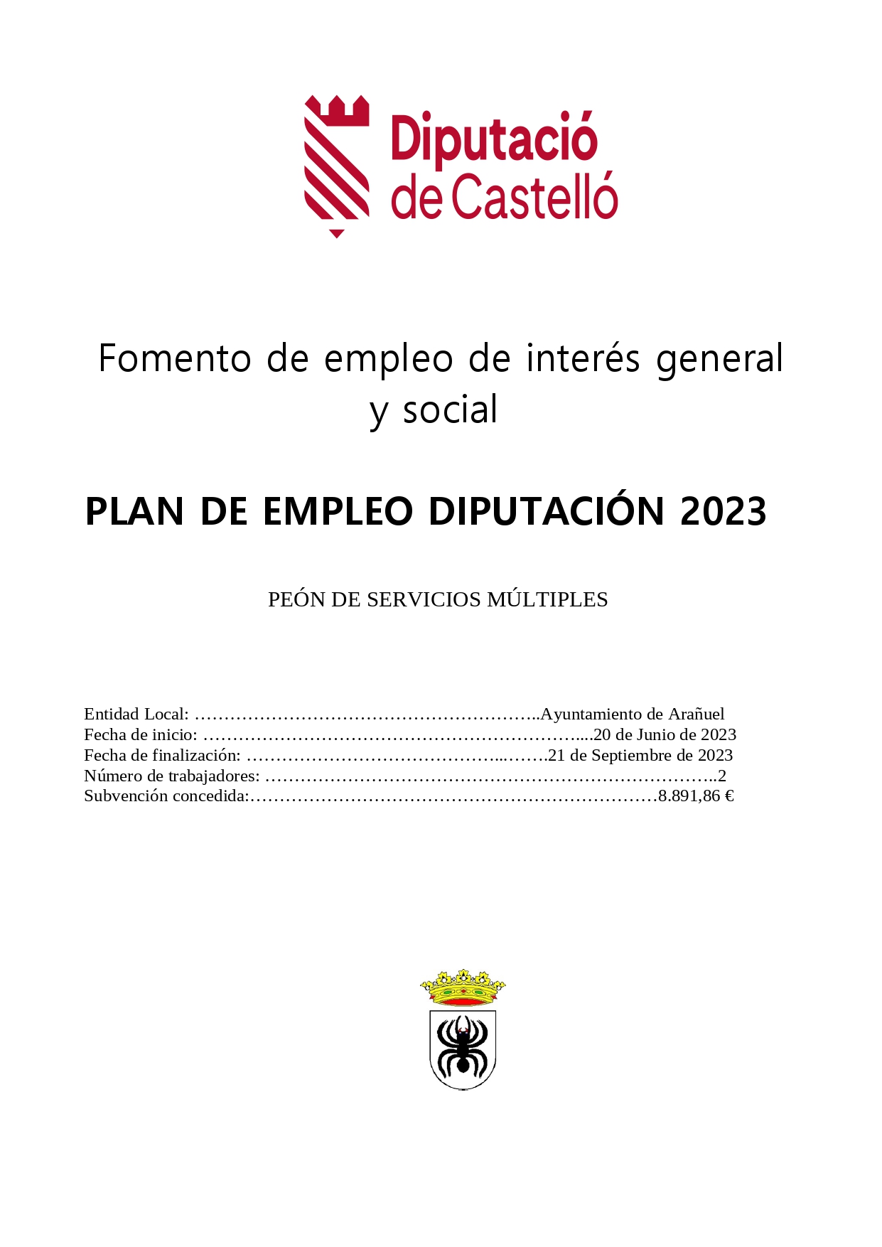 Plan de Empleo 2023